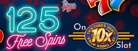  online casino 125 free spins